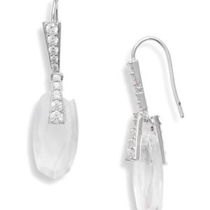 Kendra Scott Colleen Drop Earrings In Silver